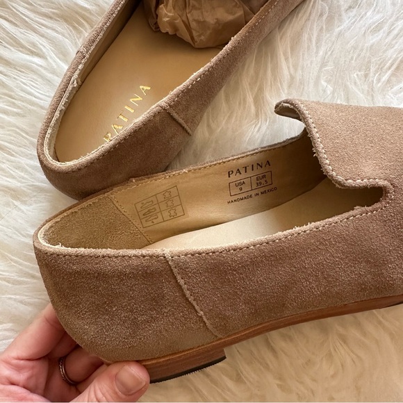 NEW Patina Pointed Flat in Taupe - Size 9 - Picture 4 of 7